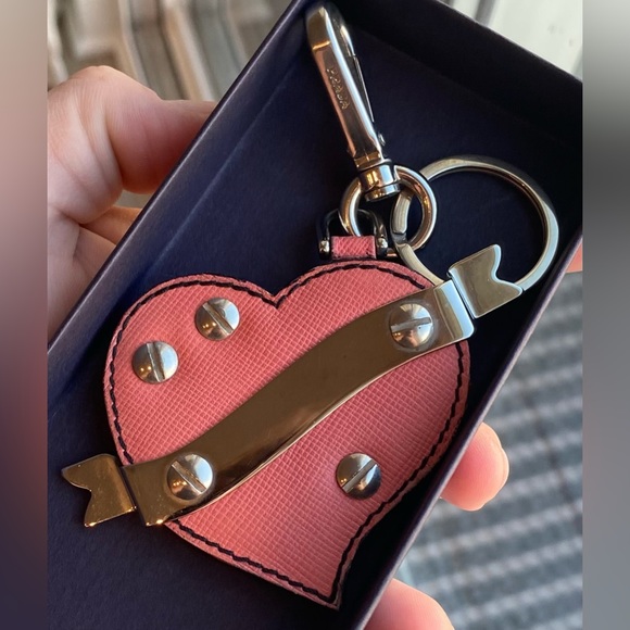 Prada Leather Key Chain - Picture 12 of 12